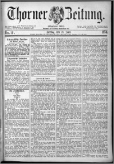 Thorner Zeitung 1874, Nro. 141