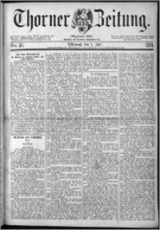 Thorner Zeitung 1874, Nro. 151