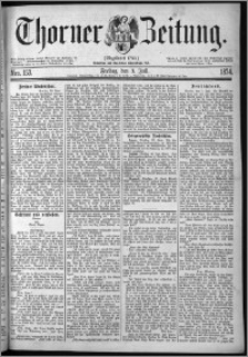 Thorner Zeitung 1874, Nro. 153