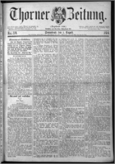 Thorner Zeitung 1874, Nro. 178