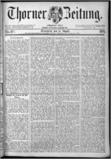 Thorner Zeitung 1874, Nro. 190