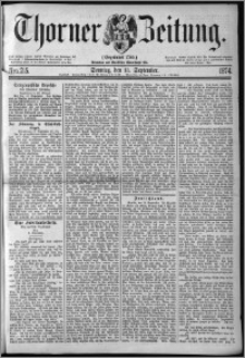 Thorner Zeitung 1874, Nro. 215 + Beilage