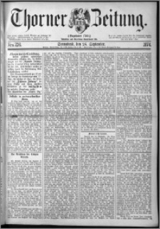 Thorner Zeitung 1874, Nro. 226