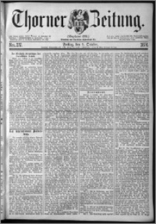 Thorner Zeitung 1874, Nro. 237
