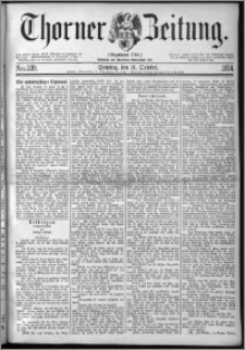 Thorner Zeitung 1874, Nro. 239 + Beilage