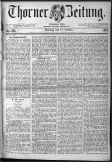 Thorner Zeitung 1874, Nro. 245 + Beilage