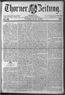 Thorner Zeitung 1874, Nro. 248