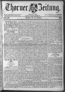 Thorner Zeitung 1874, Nro. 251 + Beilage