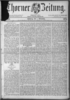 Thorner Zeitung 1874, Nro. 257 + Beilage