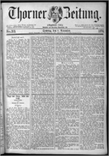 Thorner Zeitung 1874, Nro. 263 + Beilage