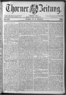 Thorner Zeitung 1874, Nro. 269