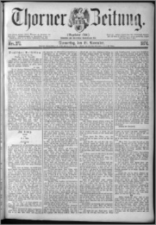 Thorner Zeitung 1874, Nro. 272