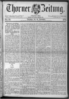 Thorner Zeitung 1874, Nro. 281 + Beilage