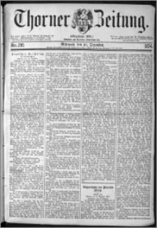 Thorner Zeitung 1874, Nro. 295 + Beilage