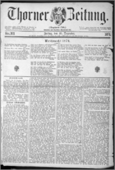 Thorner Zeitung 1874, Nro. 303