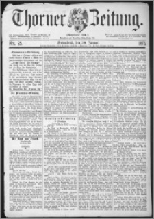Thorner Zeitung 1875, Nro. 25