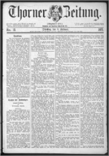 Thorner Zeitung 1875, Nro. 33