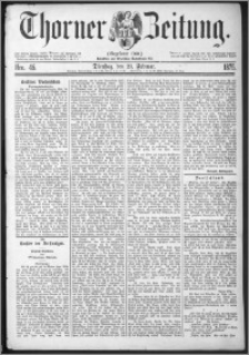 Thorner Zeitung 1875, Nro. 45