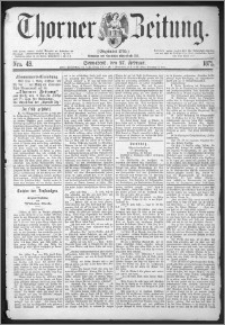 Thorner Zeitung 1875, Nro. 49