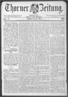 Thorner Zeitung 1875, Nro. 72
