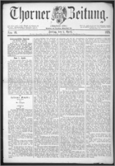 Thorner Zeitung 1875, Nro. 76