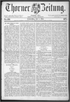 Thorner Zeitung 1875, Nro. 104