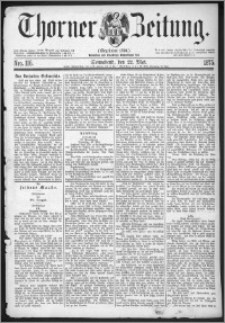 Thorner Zeitung 1875, Nro. 116