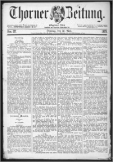 Thorner Zeitung 1875, Nro. 117