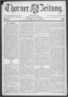 Thorner Zeitung 1875, Nro. 186