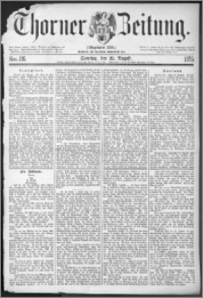 Thorner Zeitung 1875, Nro. 195