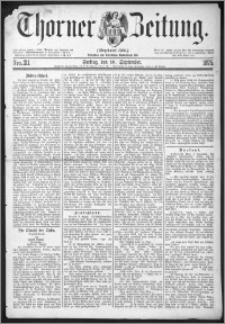 Thorner Zeitung 1875, Nro. 211