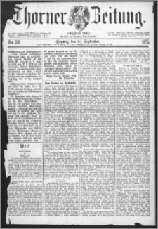 Thorner Zeitung 1875, Nro. 225 + Beilage