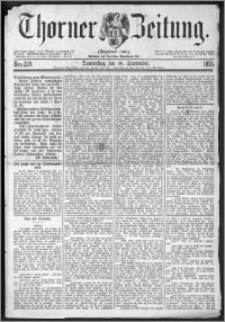 Thorner Zeitung 1875, Nro. 228