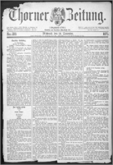 Thorner Zeitung 1875, Nro. 293