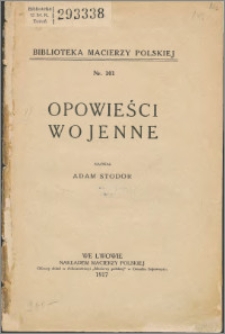 Opowieści wojenne