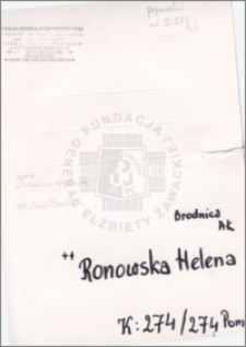 Ronowska Helena