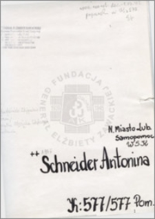 Schneider Antonina