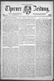 Thorner Zeitung 1873, Nro. 2