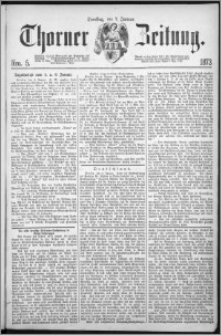 Thorner Zeitung 1873, Nro. 5