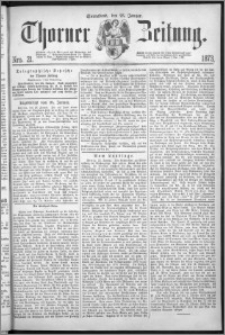 Thorner Zeitung 1873, Nro. 21