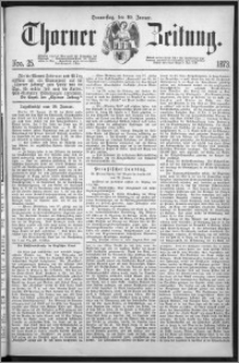 Thorner Zeitung 1873, Nro. 25