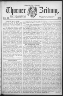 Thorner Zeitung 1873, Nro. 33