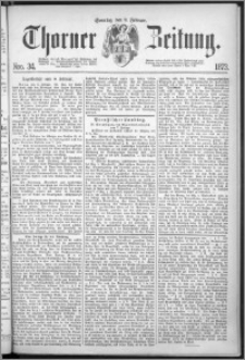 Thorner Zeitung 1873, Nro. 34