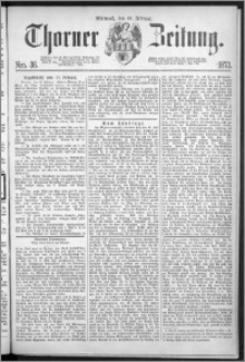 Thorner Zeitung 1873, Nro. 36