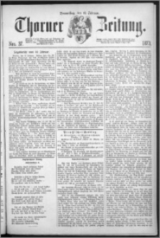 Thorner Zeitung 1873, Nro. 37