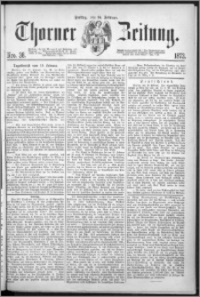 Thorner Zeitung 1873, Nro. 38