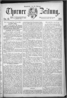 Thorner Zeitung 1873, Nro. 45