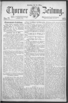 Thorner Zeitung 1873, Nro. 70
