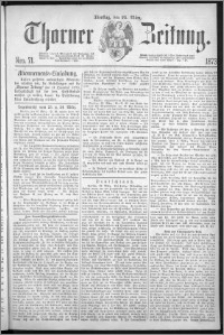 Thorner Zeitung 1873, Nro. 71 + Beilage