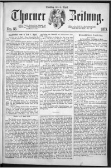 Thorner Zeitung 1873, Nro. 83